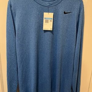 Nike Blue Long Sleeve Tee